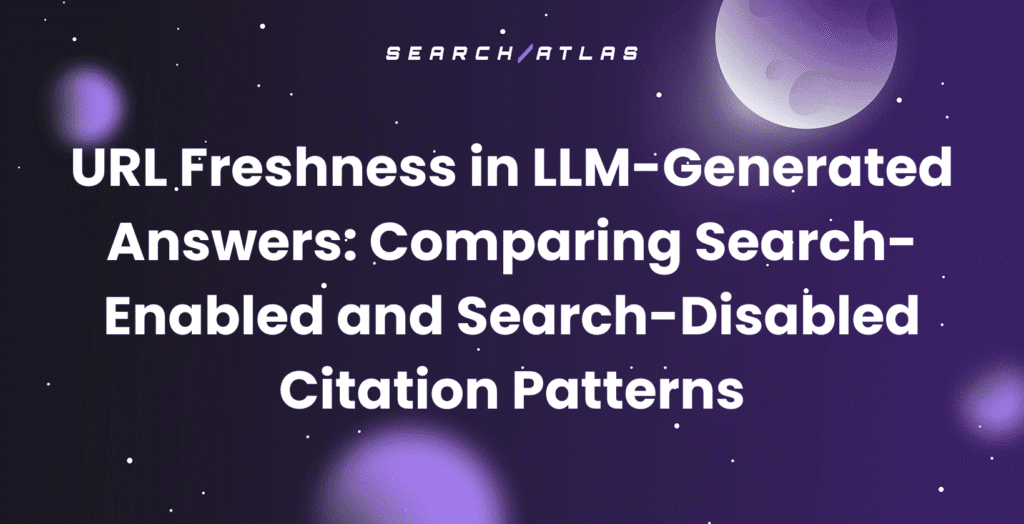 URL Freshness in LLM-Generated Answers