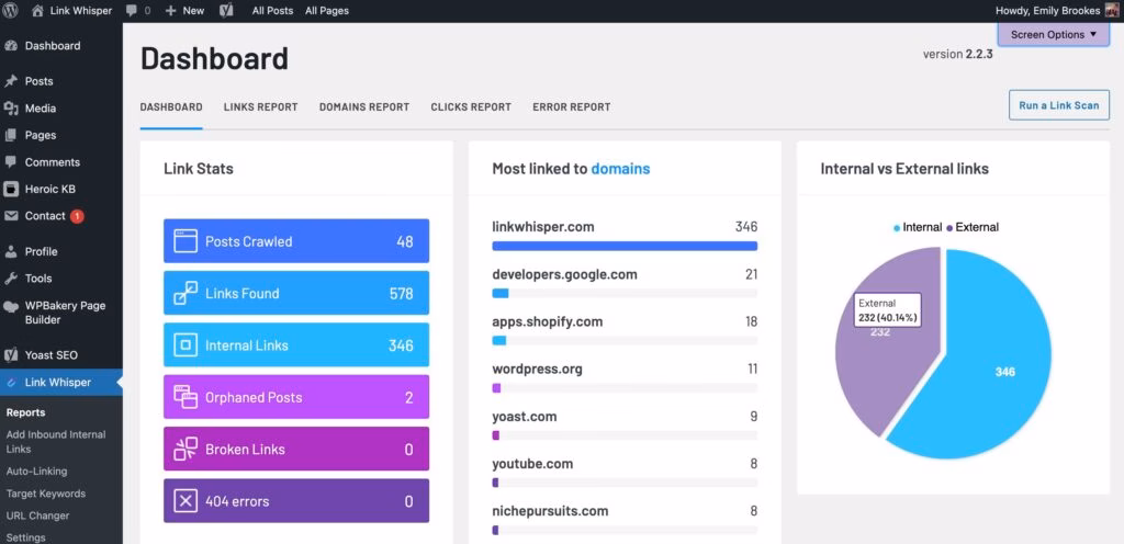 Link Whisper WP plugin Link Whisper WP plugin